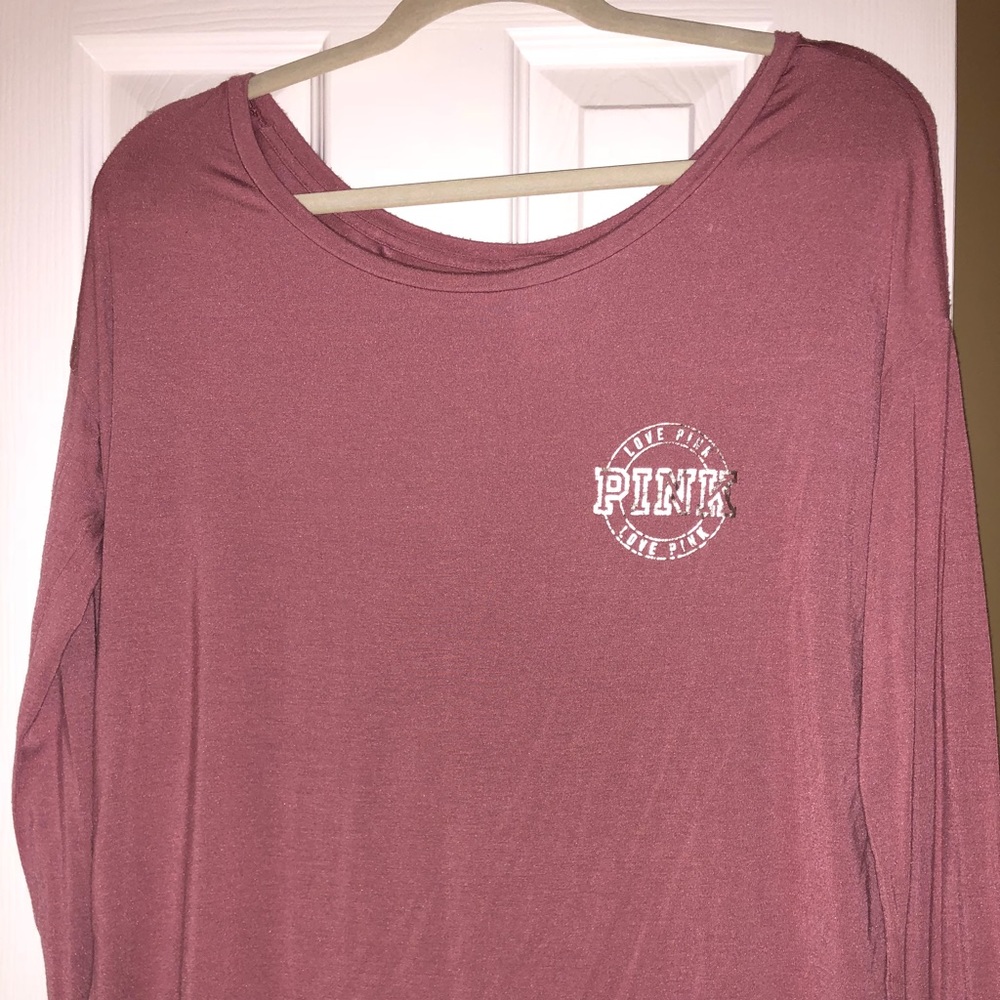 PINK dusty rose comfy long sleeve